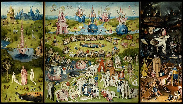 The Garden of Earthly Delights by Hieronymus Bosch